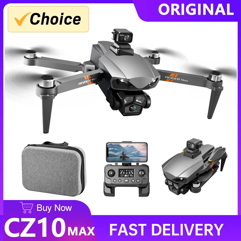 

CZ10 GPS Drone 8K Profesional 30KM FPV Dron with 4k Camera Quadcopter Obstacle Avoidance Aerial Photography RC Helicopter UAV HD