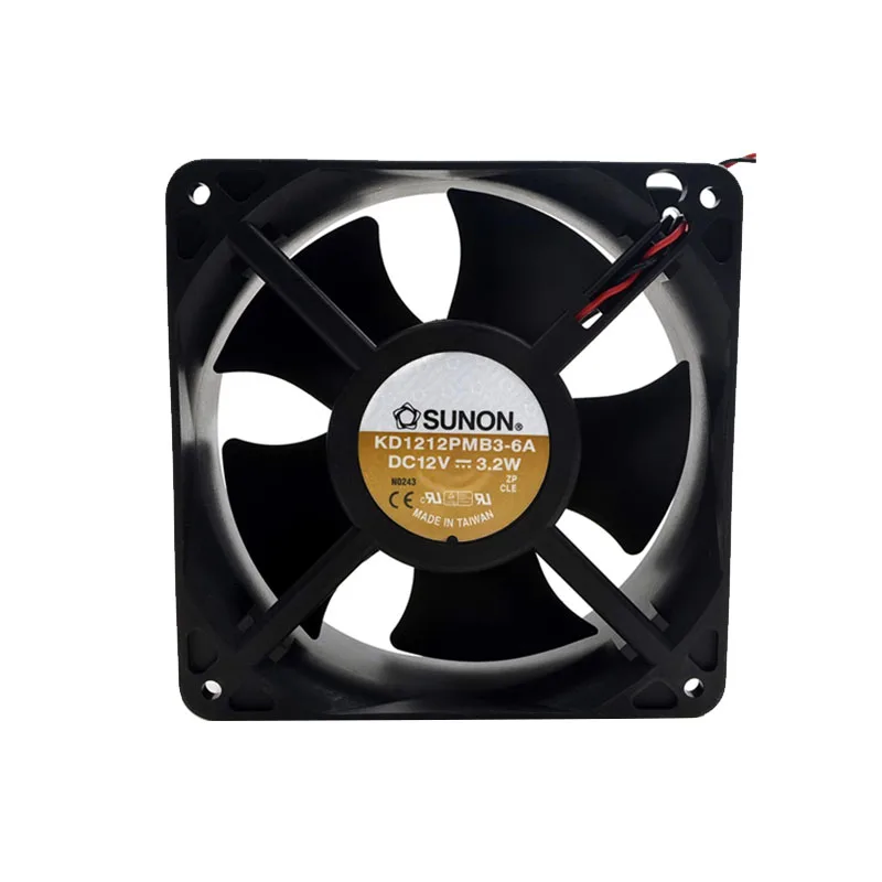 

NEW ORIGINAL KDE1212PMB3-6A 12V 3.2W 12038 120*120*38mm 12cm COOLING FAN