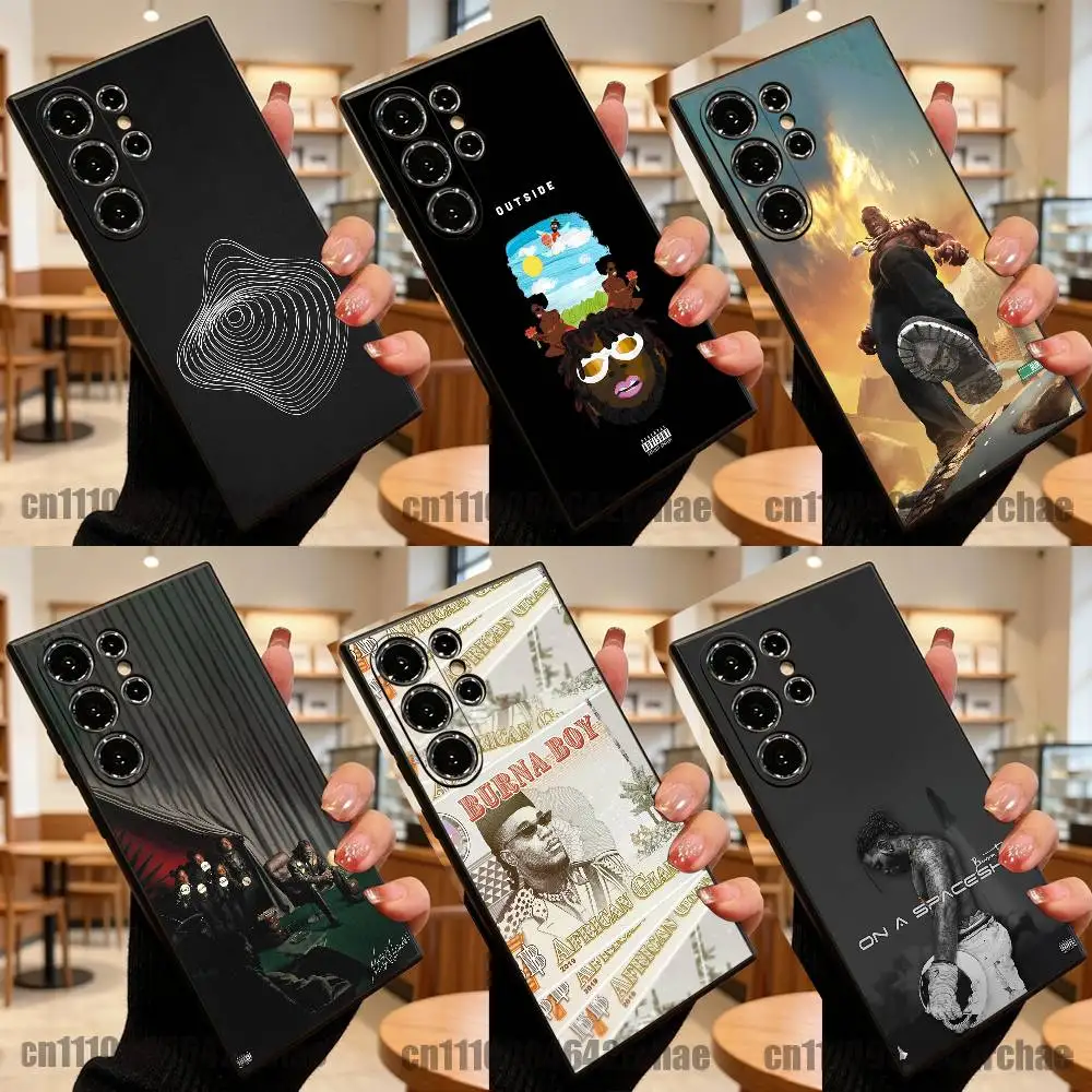 For B-Burna Boy No Sign of Weakness Phone Case Samsung S25,S24,S26,S22,S23,S30,S21,Fe,Lite,Ultra,Plus Custom Protect Cover