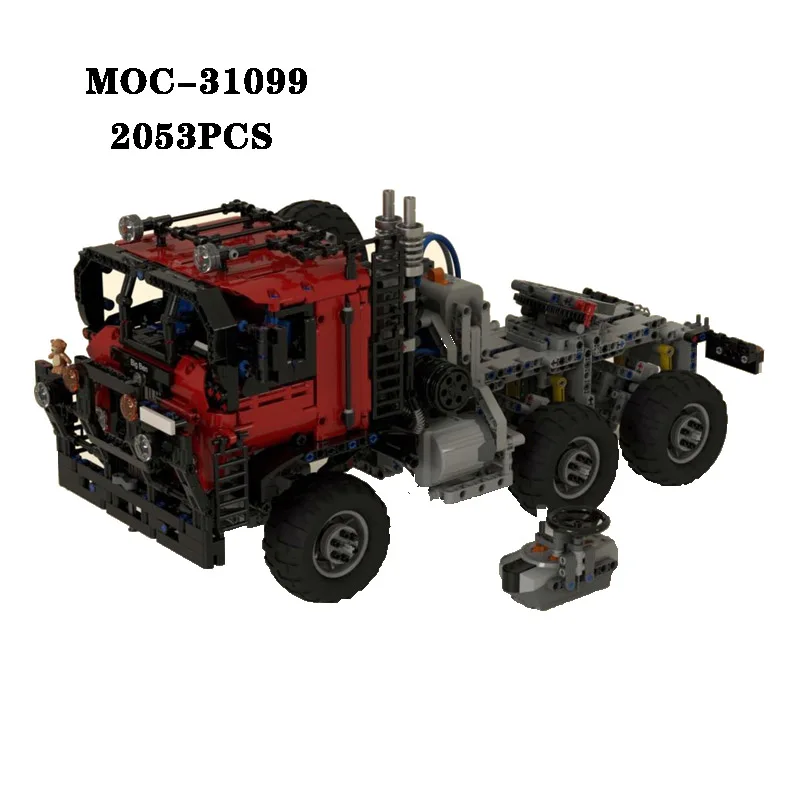 

Classic Building Block MOC-31099 All Terrain Off Road Truck 2053PCS Spliced Model Adult and Children's Toy Birthday Gift