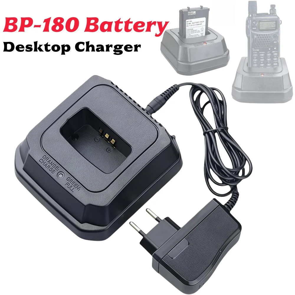 

BP-173 BP-180 Ni-MH аккумулятор Rapid Quick Настольное зарядное устройство для ICOM IC-T7 IC-T22 IC-T22A IC-W31 IC-W32A IC-T42 IC-Z1A IC-12A Радио