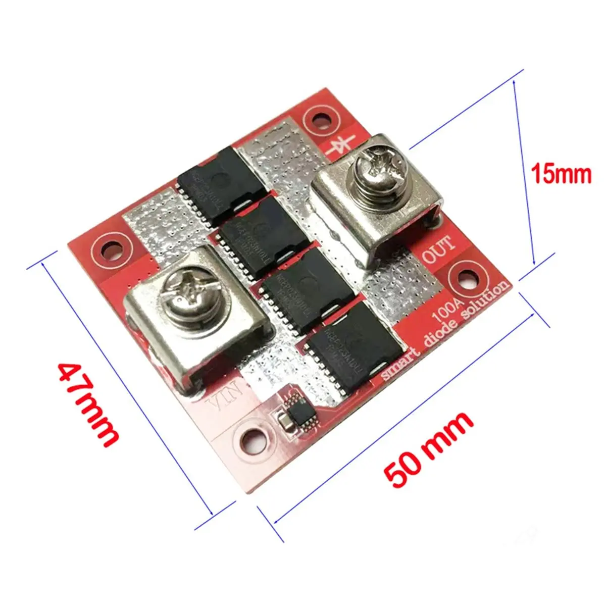 A99X Ultra Low Dropout 100A High Current Ideal Diode No Ground No Forward Voltage Limit Anti Backflooding Charging Module A