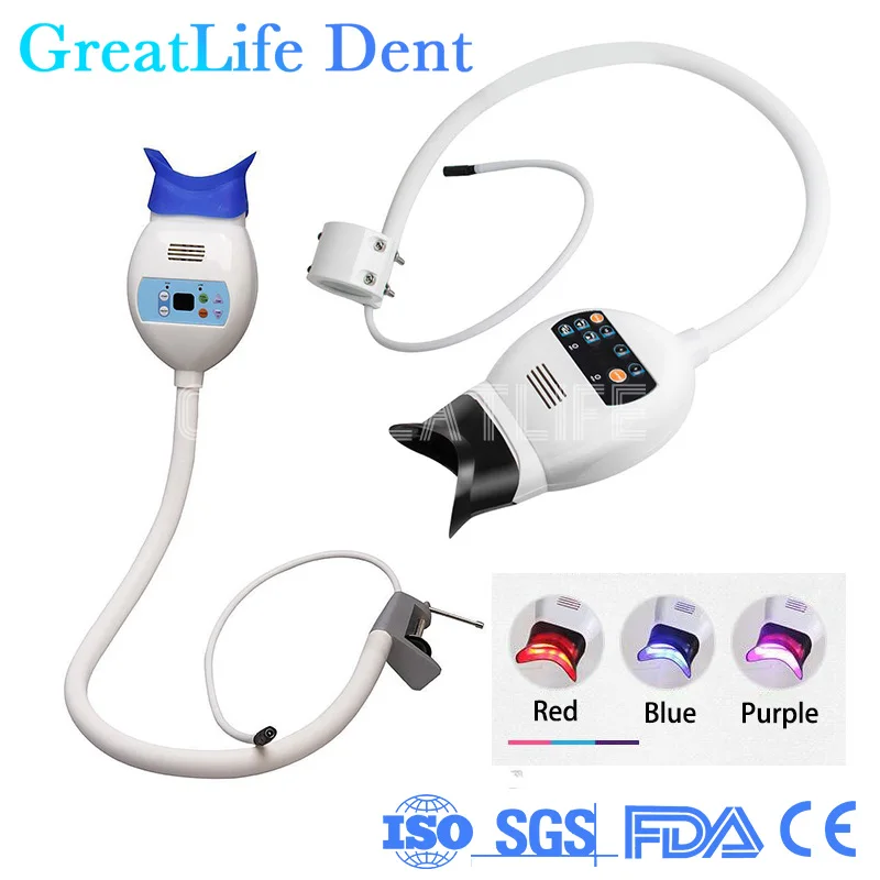 GreatLife Dental Portable Teeth Whitening Lamp Accelerator Cold Light Device Bleaching Machine Led Dentistry Equipment Products