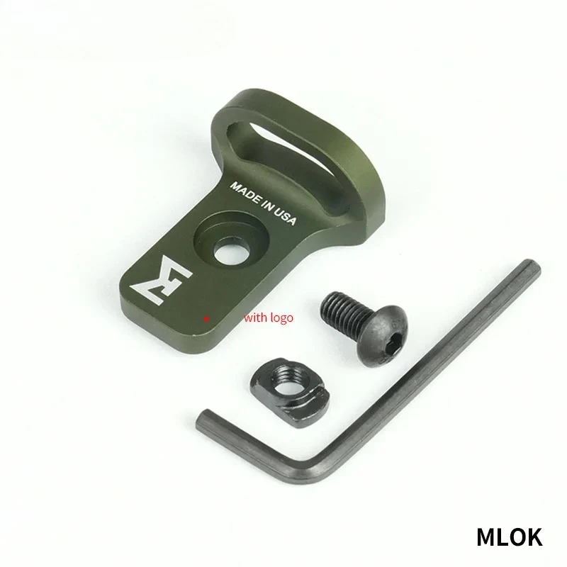 NONE Tactic Gear QD Sling Swivel Picatinny Rail Mount Black 7