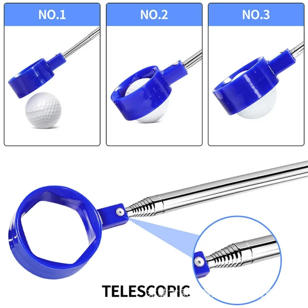 Golf Ball Picke Retractable Ball-PickerCourse EquipmentGolf Accessories