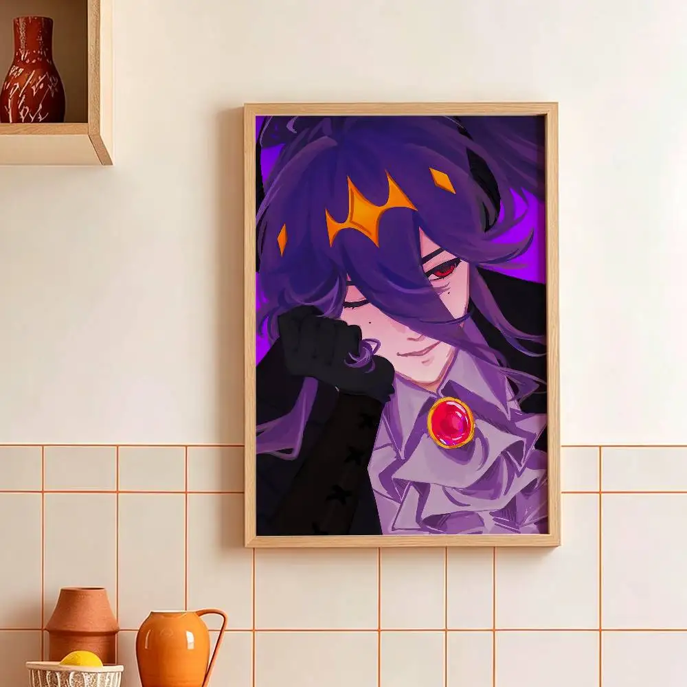 Demon W-Wemmbu Poster HD Self Adhesive Waterproof Wall Art Ideal for Home Office Dorm Gift Customizable