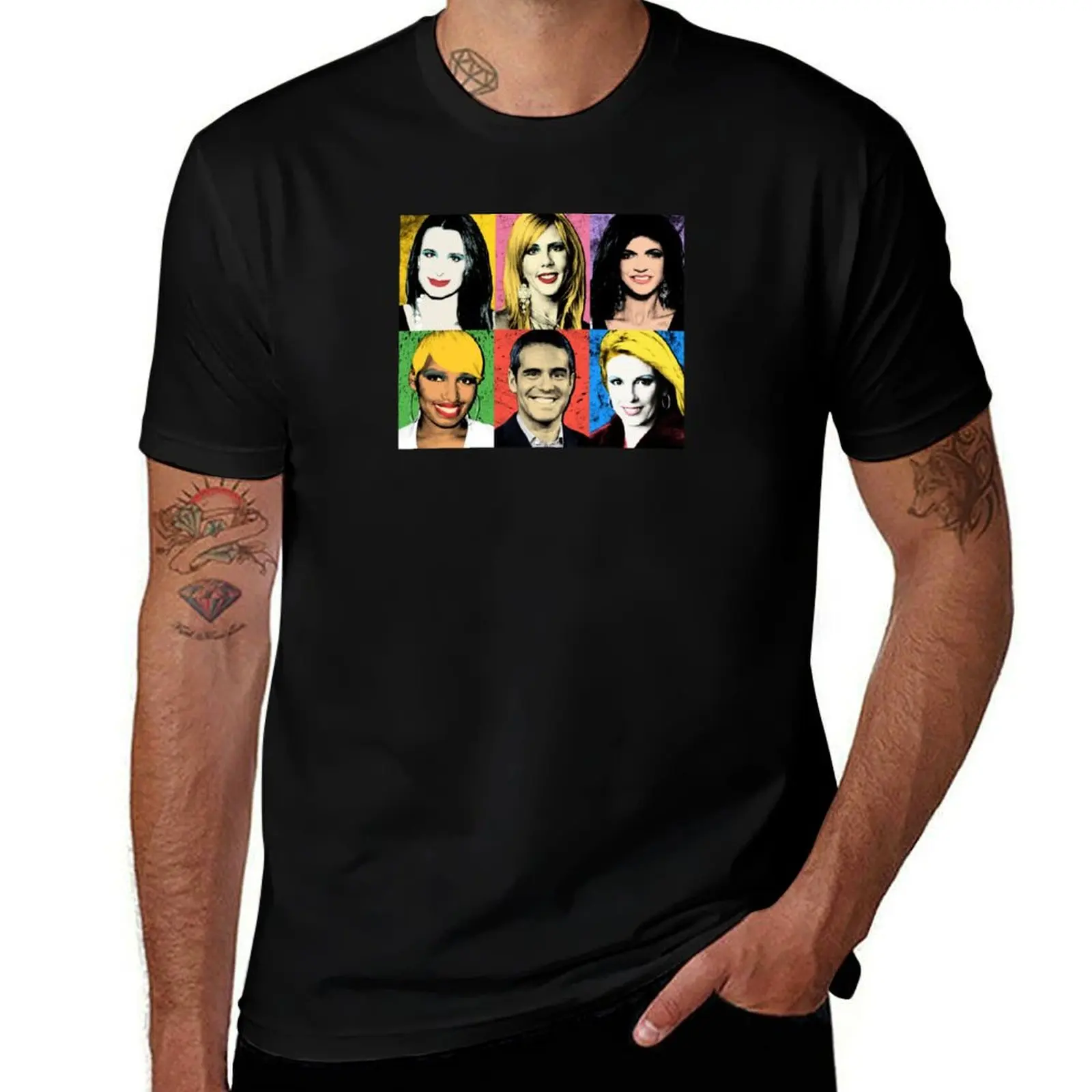

shirt essential shirts man t shirts graphic Warhol 100% t cotton T-Shirt mens T-Shirt OG t