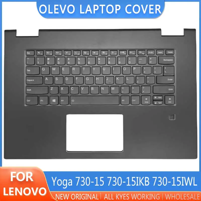 

New For Lenovo YOGA 730-15 730-15IKB 730-15IWL Laptop Palmrest Case Keyboard US English Version Upper Cover