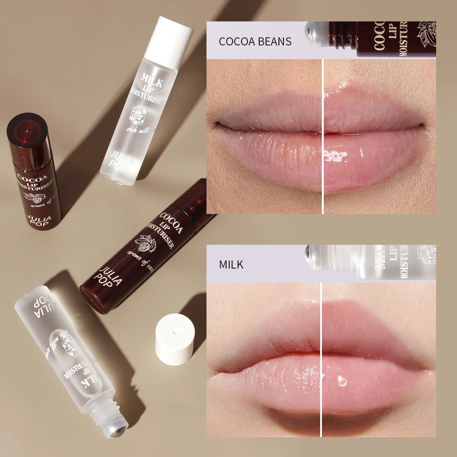 

Day Night Lip Care Transparent Lip Oil Moisturizing Reducing Lip Lines Nourish Lip Waterproof Brighten Long-lasting Lip Plumper