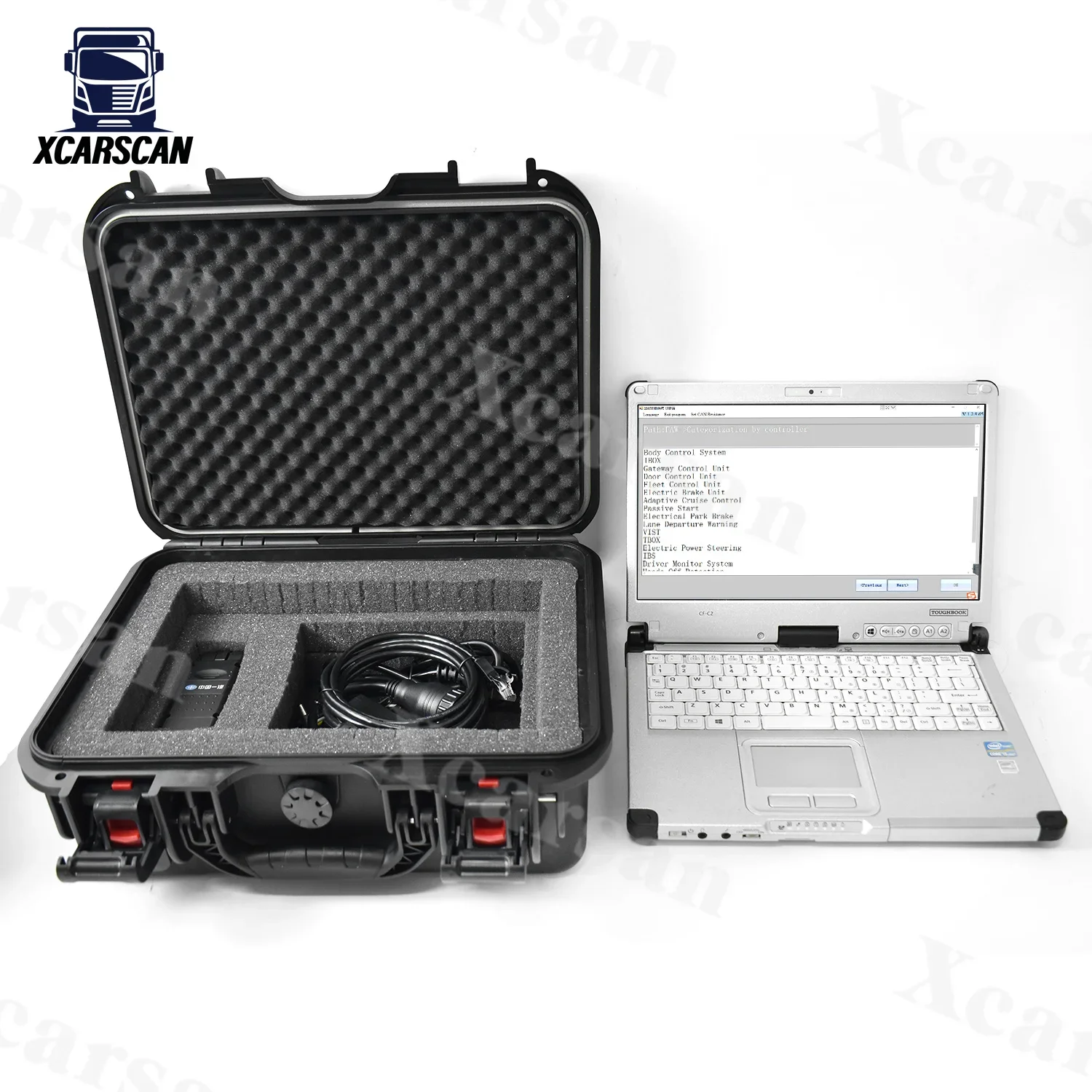 CFC2 Laptop For FAW diagnostic tool Transmission Control Construction industrial heavy machinery ABS Control Unit Scanner tool