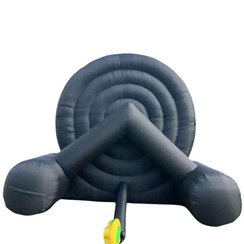 ลูกดอกฟุตบอลเป่าลม 10 ฟุตเป้าหมายกีฬากลางแจ้งเด็กเกมแบบโต้ตอบพ่อแม่และลูกกีฬาแบบพกพาความบันเทิง