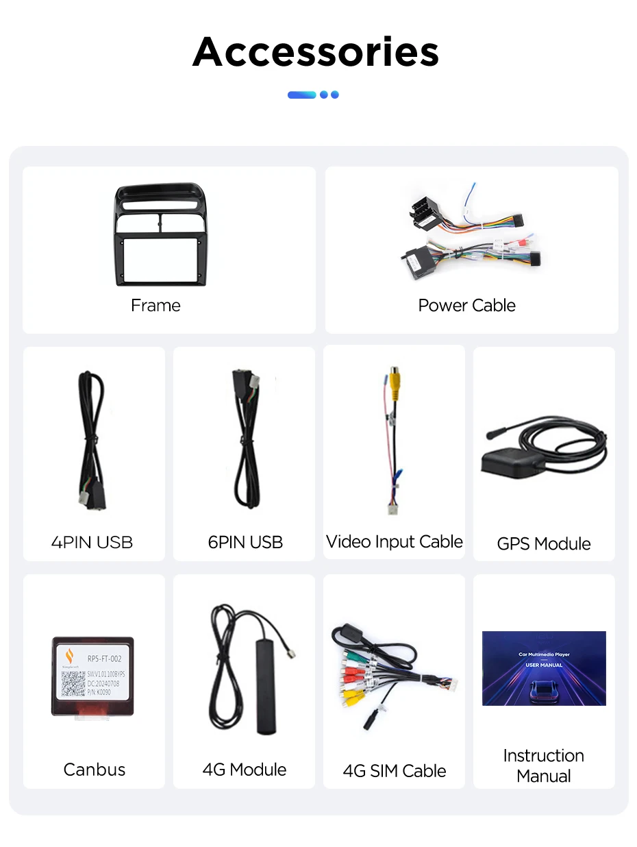 Junsun Android Auto Autoradio für Fiat Linea 2007 2008 2009 2010 2011 2012 Multimedia Wireless Apple CarPlay Intelligente Systeme IPS Touchscreen Stereo-Videoplayer 2 Din Autoradio Head Unit Navigation BT GPS 4G WIFI FM AM DSP RDS SWC – Detail 19