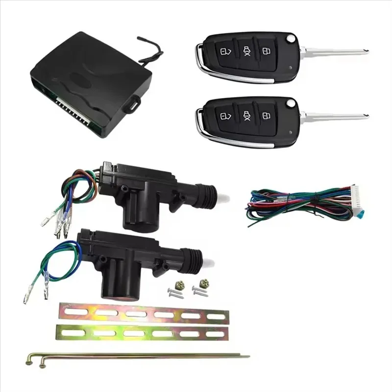 

AYV For Truck Central Door Lock Remote Control 24V Waterproof Dust-Proof One-Way Anti-Theft Vehicle Security Device With Key