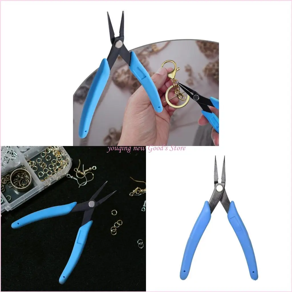 

57QA Long 5inch Needle Nose Pliers 3mm Jaw Strength Suitable for Detailed Metalwork
