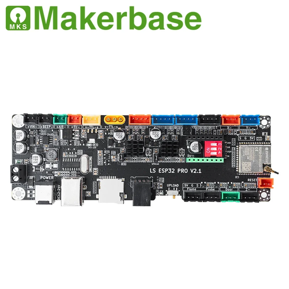 לוח אם Makerbase MKS LS ESP32 PRO עם בקרת WIFI, מסך מגע ונהג TMC2209 למכונת חריטה בלייזר Twotrees TTS-55/10 PRO