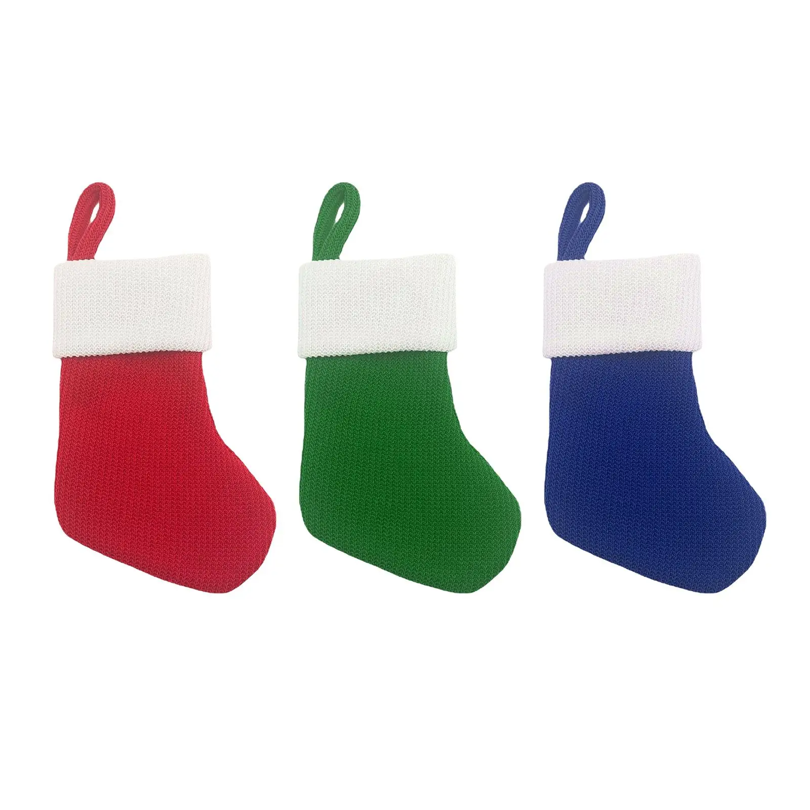 

Christmas Stocking Portable Storage Pouch Treat Bags Goodies Bag for Winter