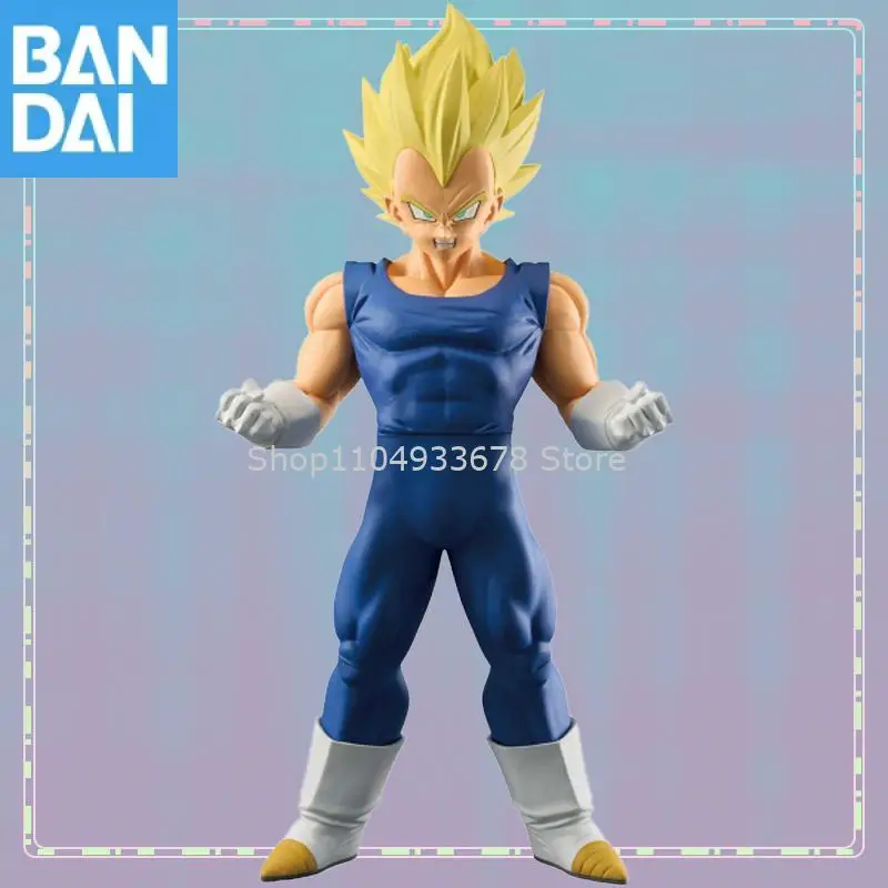 

Bandai Banpresto Dragon Ball Z Grandista Vegeta около 26 см в наличии, оригинальная фигурка аниме, модель, коллекционная фигурка, игрушки