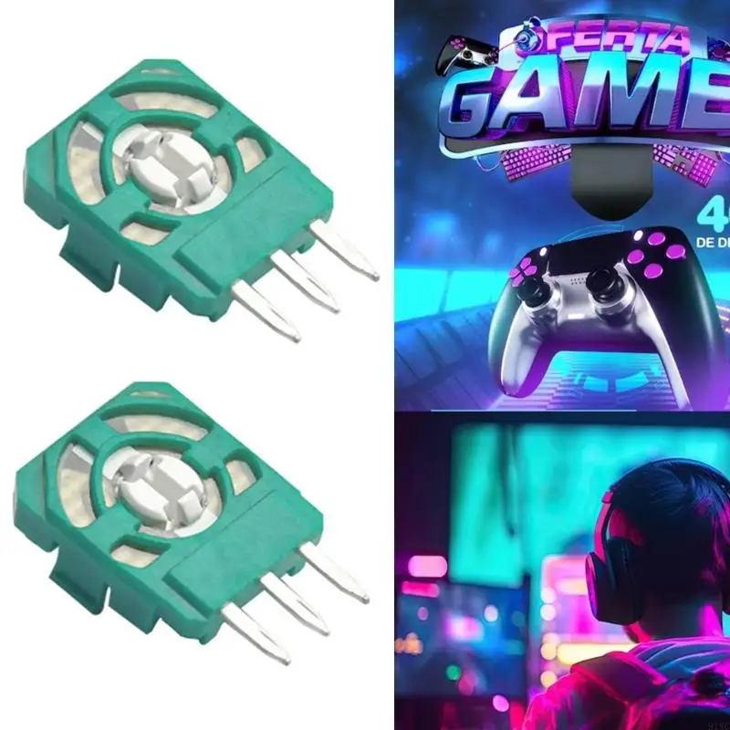 918C 10x 3D Potenciômetro joystick analógico Módulo resistor eixo para controlador substituição micro