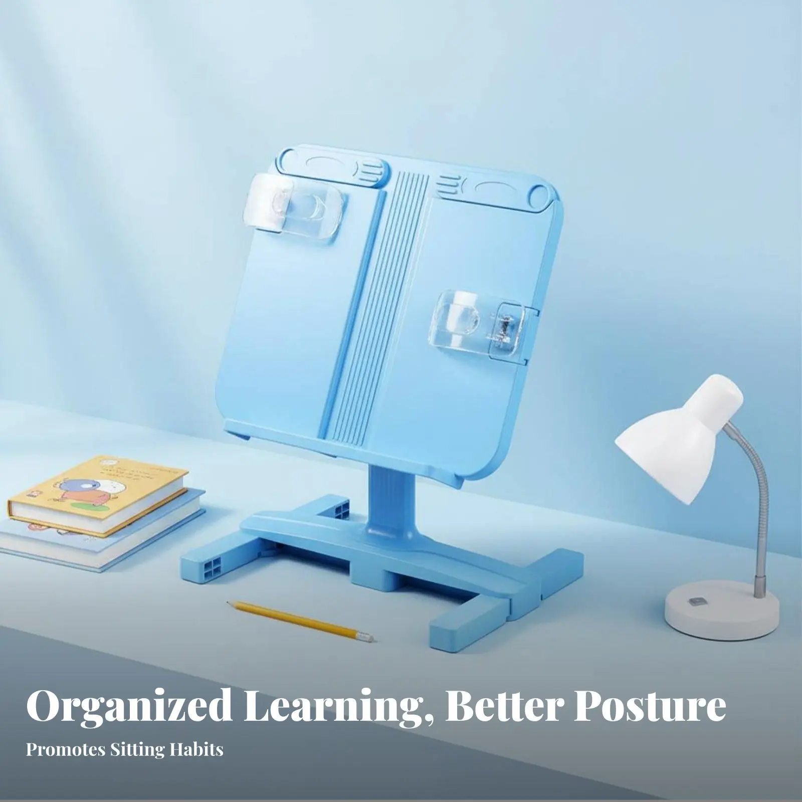 

Adjustable book Stand Ergonomic Design Adjustable book Easel Multi-Functional Foldable for Students, Parents, Home, Office