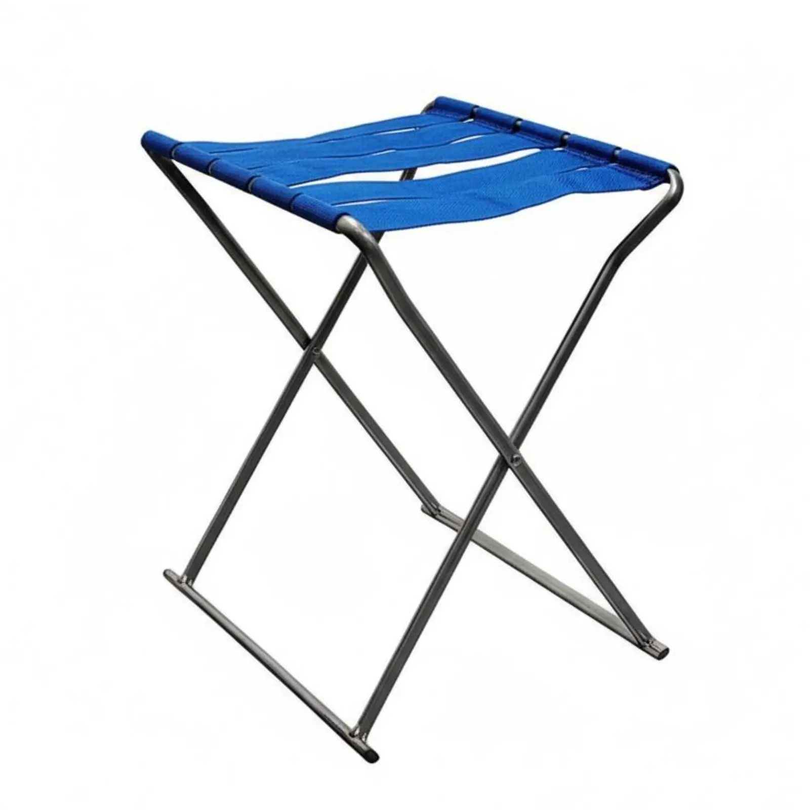 

Cross-Leg Mini Stool Foldable Lightweight Backpacking Stool Sturdy and Long-Lasting Space-Saving Design for Fishers