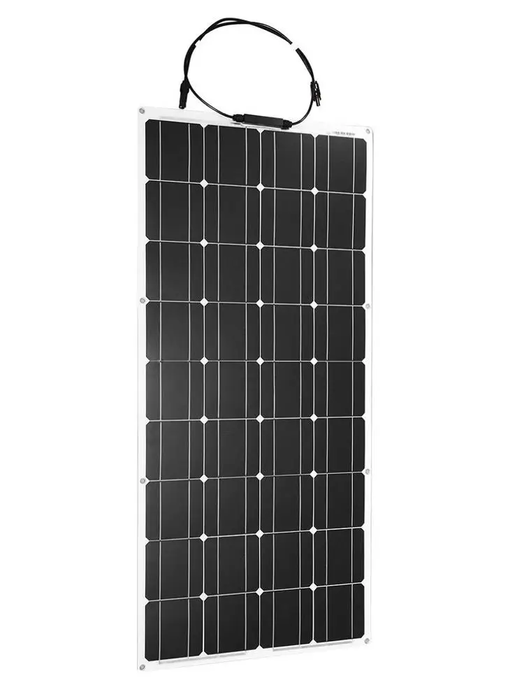 Hochwertige tragbare transparente Solar panel Produkt Haustier Mono 100w 12V flexible Solar panel