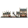 HP 영화 모델 Moc 빌딩 벽돌 Hogsmeaded 스테이션 확장 기술 모듈러 블록 선물 장난감 DIY 세트 조립 MOC- 156778 2