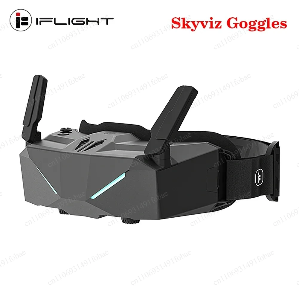 IFlight Skyviz Goggles Integrated FPV Analog Goggles Micro-OLED 100Hz with Race/Freestyle FOV Modes