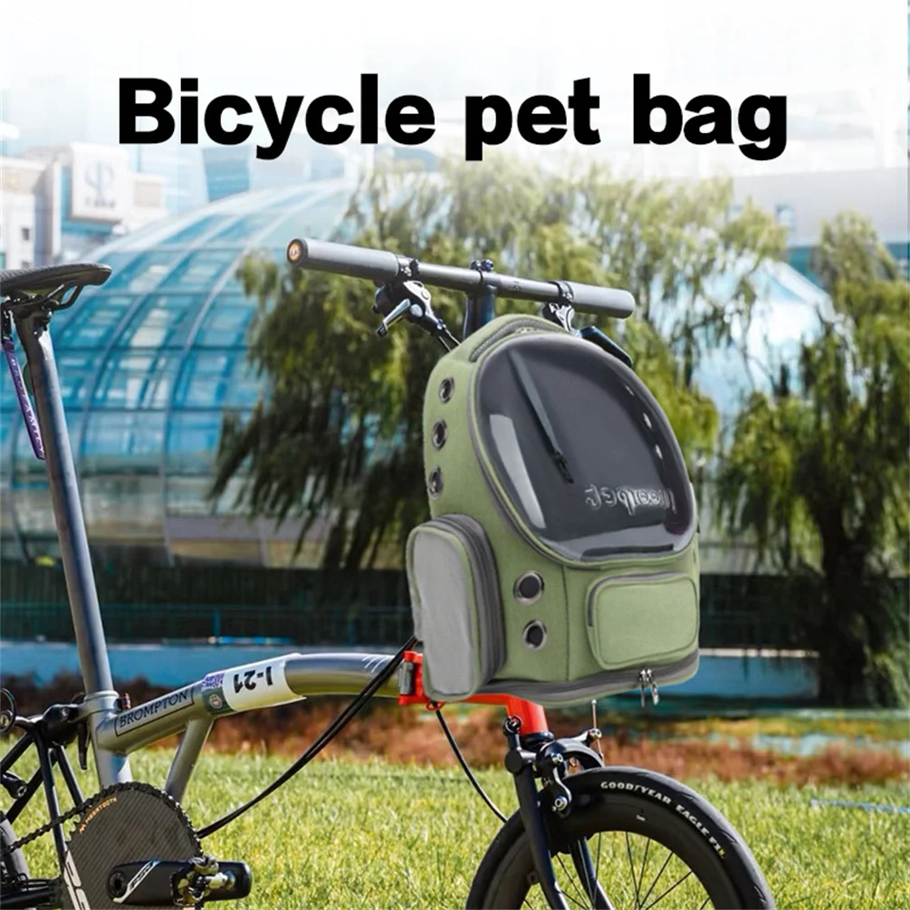 Litepro přenosné outdoorové cestovní zvířátko doručovatel batoh pro brompton bicykl prodyšné kocour pes mezera kabina brašna