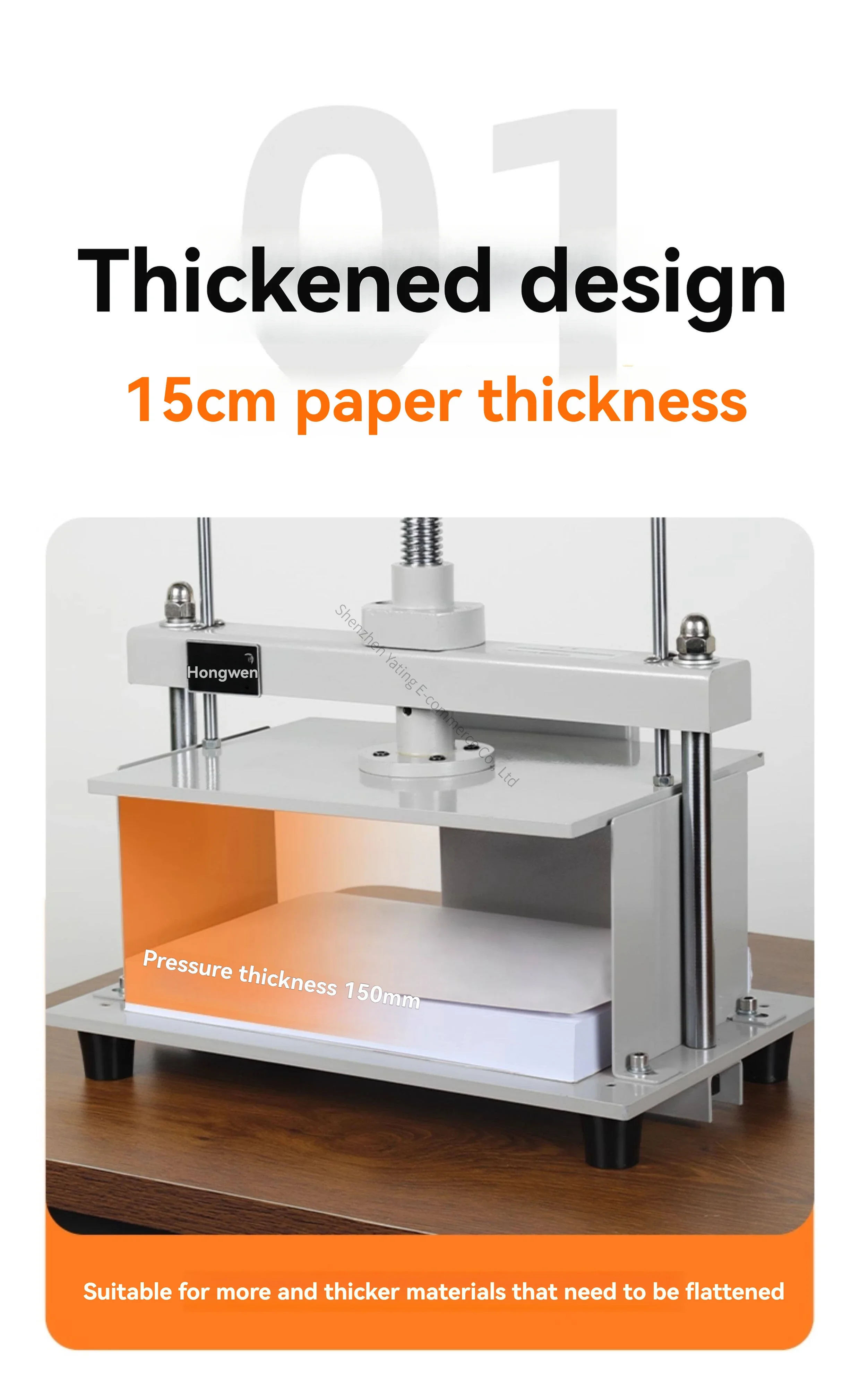 2026　Flattening Machine A5 Financial Voucher Bill Manual Paper Pressing Book Album Sorting Machine Paper Flattening Machine
