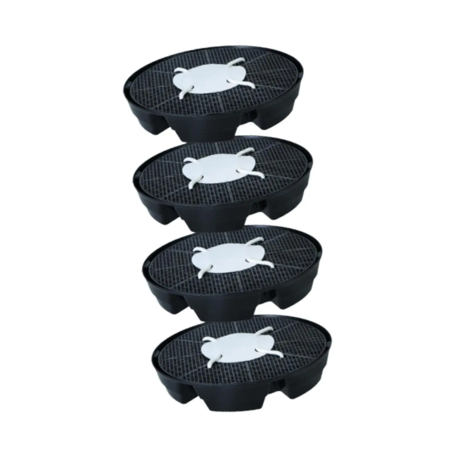 Self Watering Planter Base Set Smart Tray for Indoor Gardening Plant Pot Stand Automatic Moisture Control