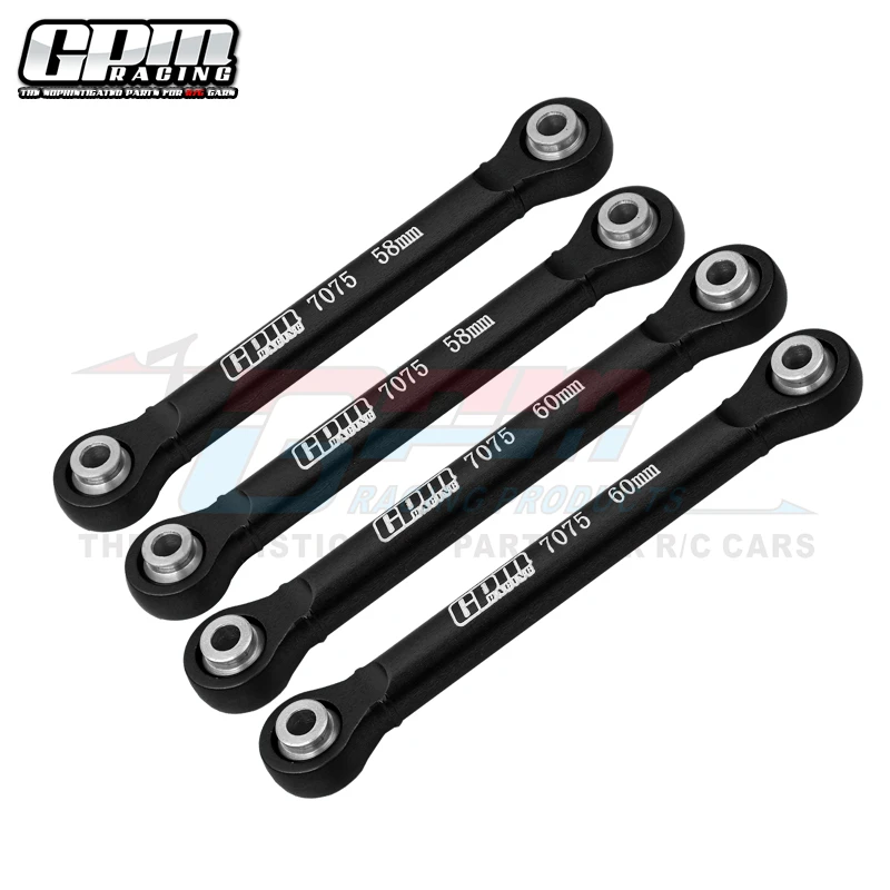 GPM Alloy 7075 Rear Swing Arm Pull Rod For TAMIYA 1/10 BBX BB-01 58719