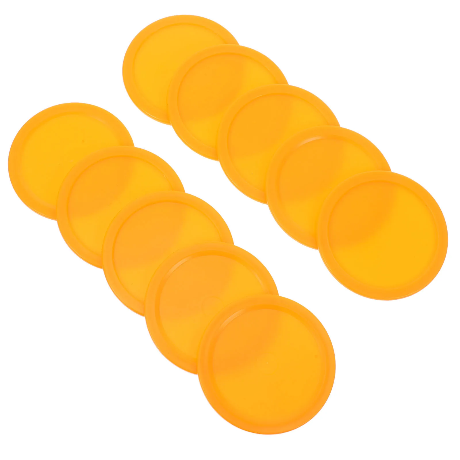 10 قطعة كرات الصولجان هوكي الجليد استبدال دائم مشرق منضدية لعبة الملحقات داخلي اللعب الهوكي كرات الصولجان البلاستيكية الجدول عفريت #2