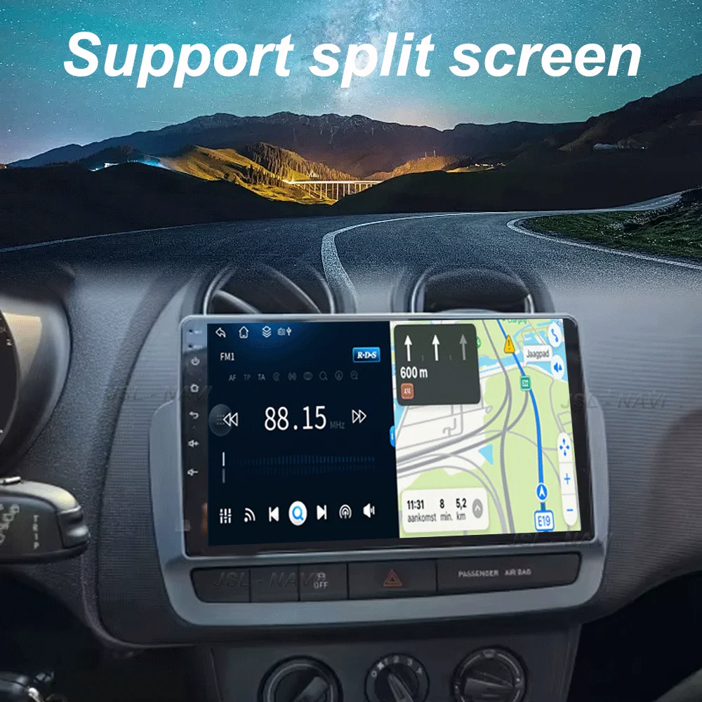 Para Seat Ibiza 2012-2015, Pantalla Táctil QLED Android 16, Auto Radio 12G+256G, Reproductor Multimedia para Auto, Video, 5G WIFI, BT, GPS, Navegación 4