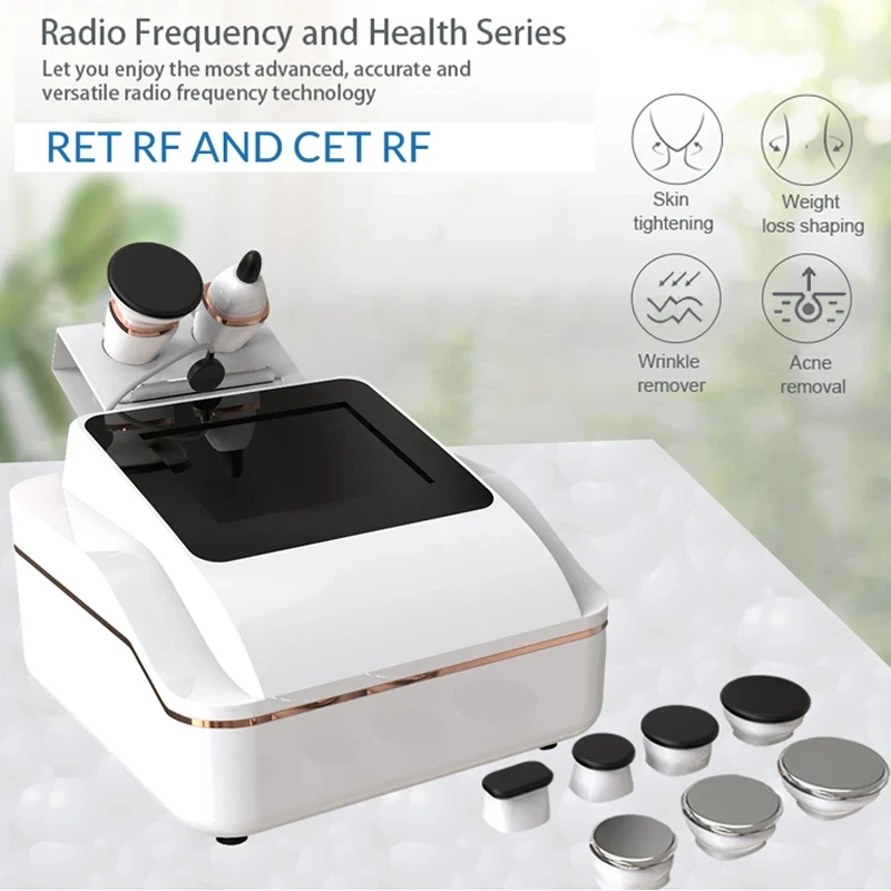 Monopolar Frequency RET CET Physical Therapy Machine For Wrinkle Removal Face Lifting Eye Face Massage Skin Care Weight Loss