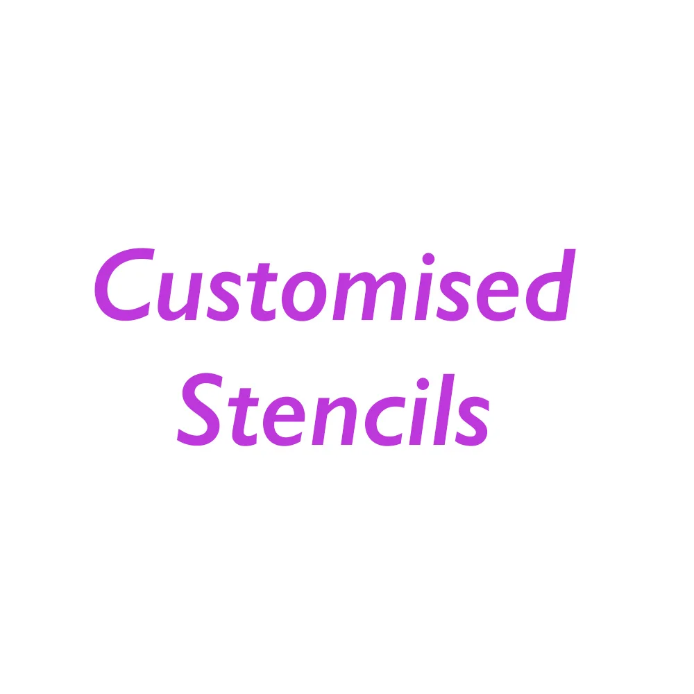 

Customization of Stencils Wall Painting for DIY Scrapbooking Painting Template Stencils