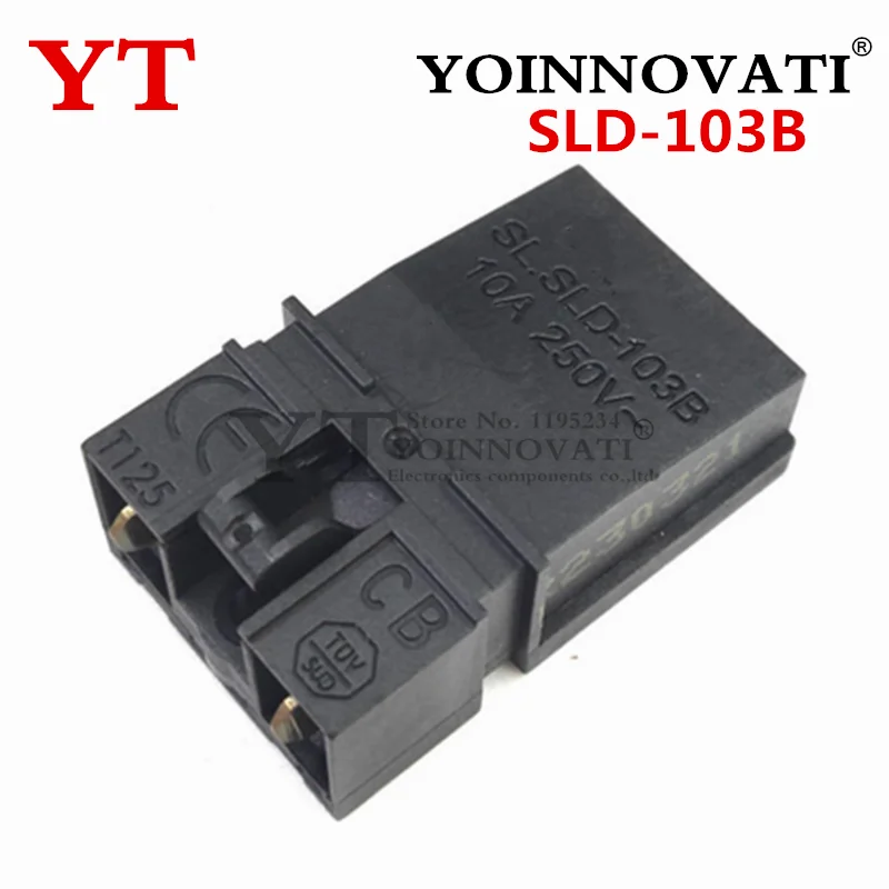 1pcs/lot SLD-103B 10A 250V T125 Thermoelectric Kettle Fittings Temperature Control Switch Best Quality