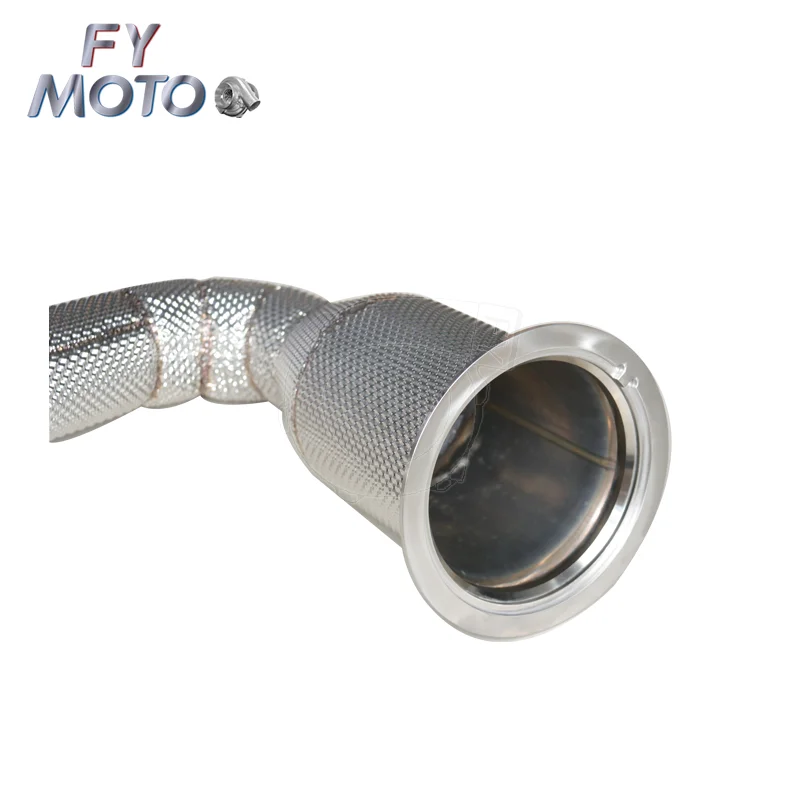 For Porsche Cayenne COUPE 3.0T 2017-2020 Exhaust Downpipe With Heat Shield