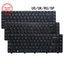 US/UK/RU/SP English/Russian/Spanish NEW Laptop Keyboard For DELL 13R 14R 14VR N4010 N4020 N4030 N5020 N5030 N3010 M4010R M5030