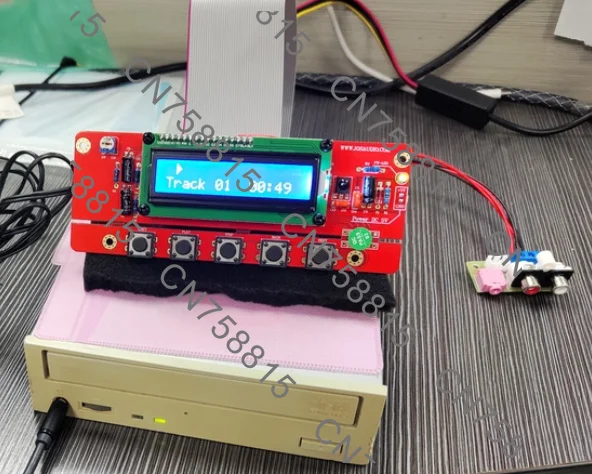 

CD Player DIY Computer IDE Optical Drive Turntable Accessory Kit DVDrom Optical Drive Controller Board