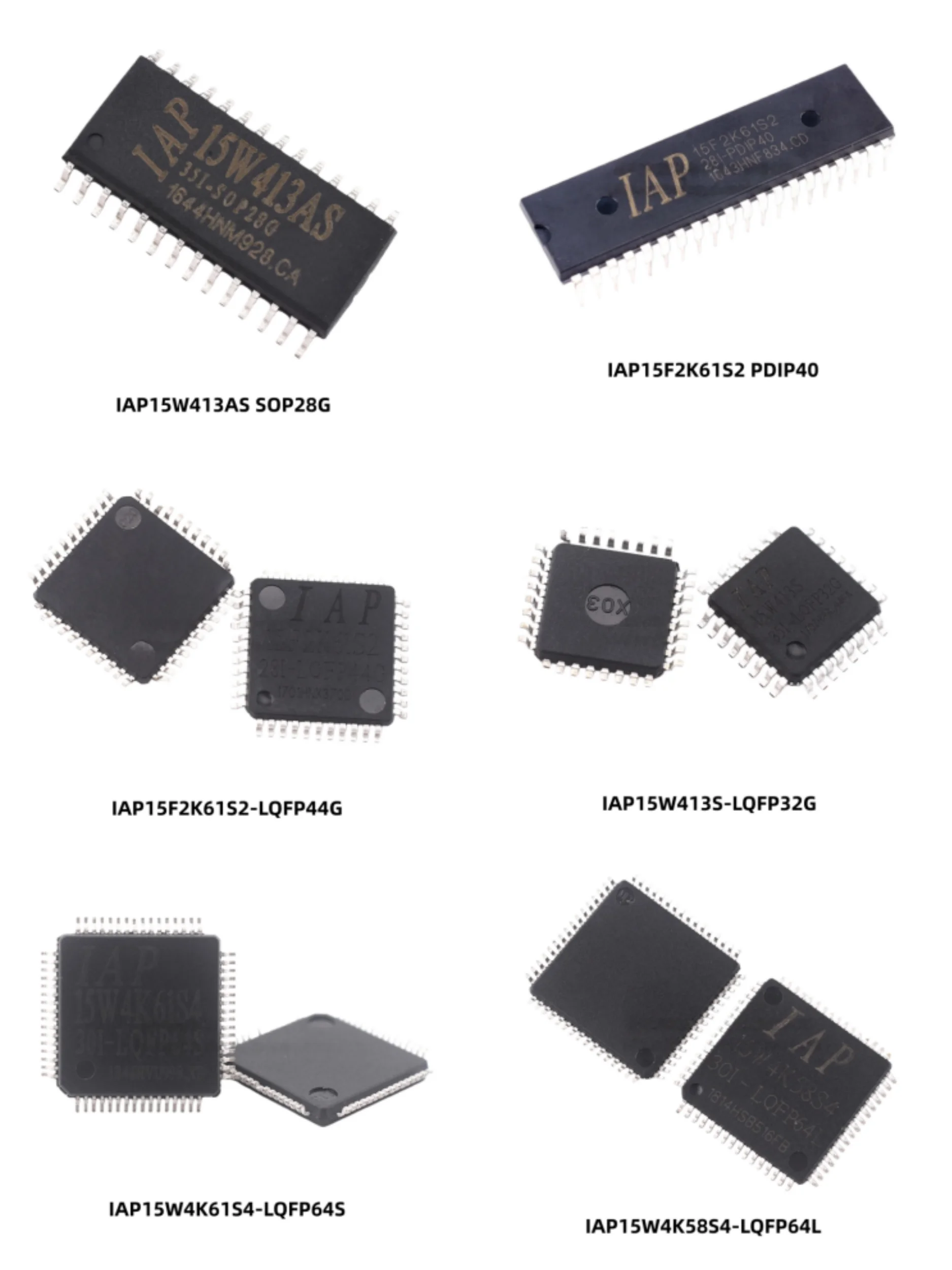 Original IAP15F2K61S2/15W4K58/61S4/413AS Direktsteck-PDIP40-Patch LQFP – Detail 2