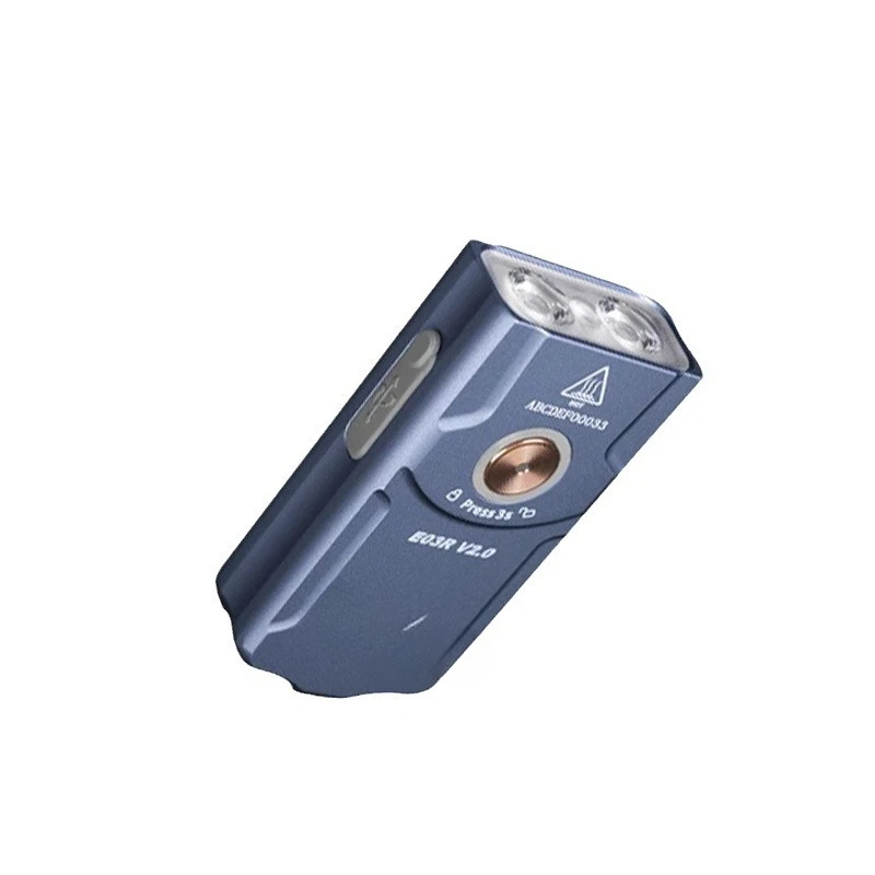 

E03R V2.0 Keychain Small Flashlight Emergency EDC Strong Light Charging Mini