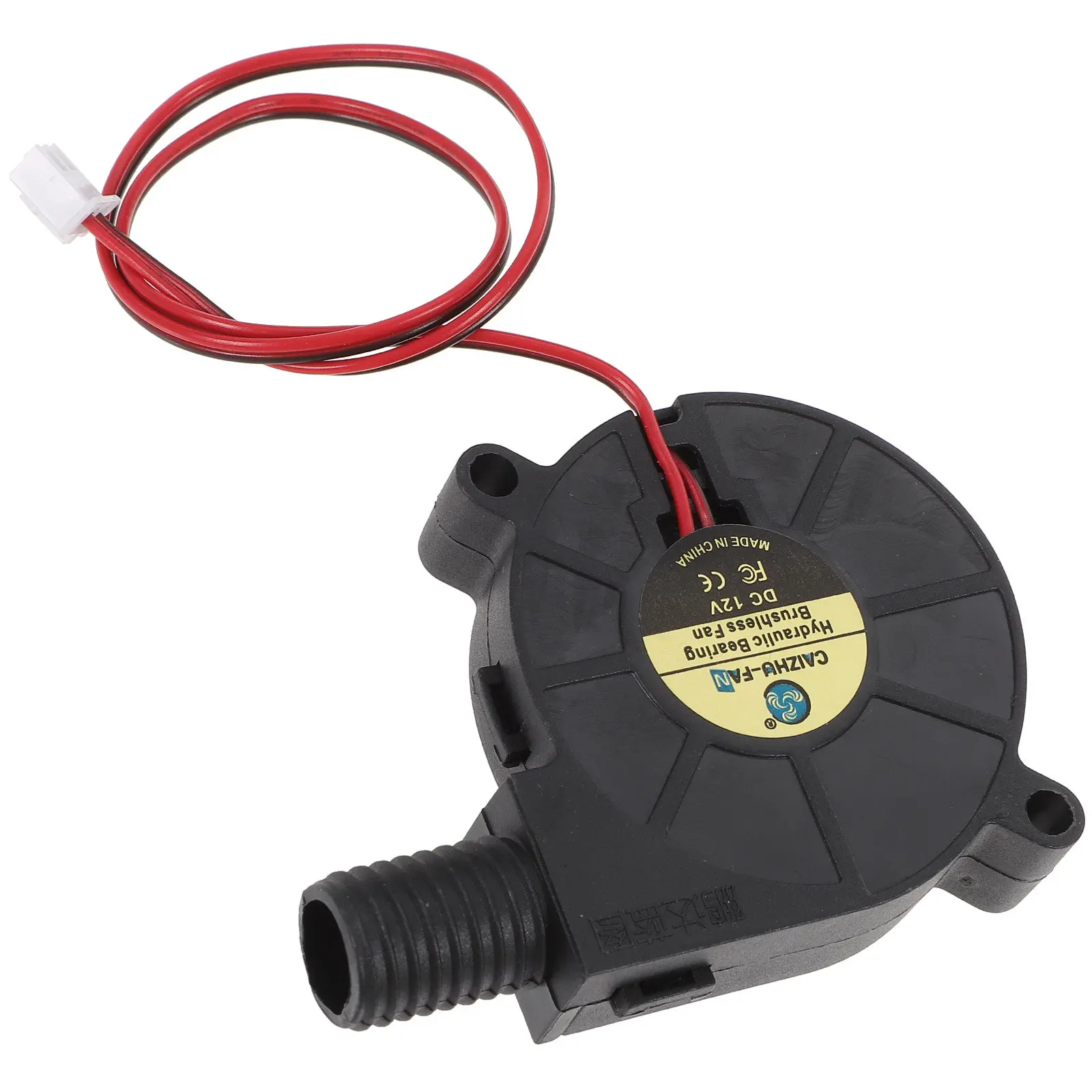 

Dc 12V 50x15mm Blower Fan ABS Copper Rubber Construction Low Profile Rear Exhaust Compact Portable Quiet High Airflow Inflatable