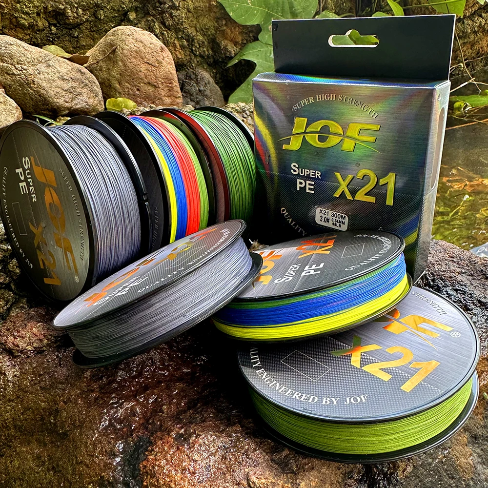 JOF 21 Strands Braided Fishing - Saltwater Line ulasan dan harga