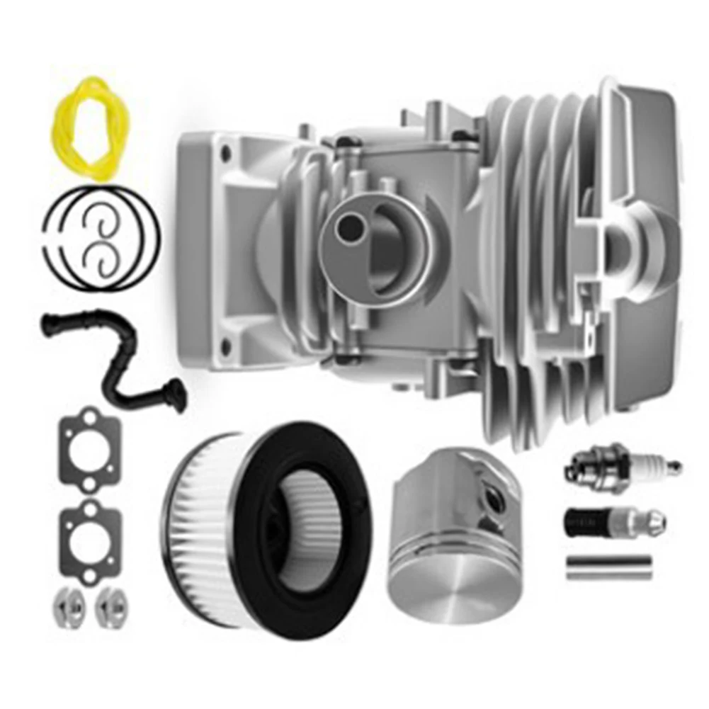 

Big Bore Cylinder & Piston Kit For MS291MS271 Precision Fit Reliable 1 Set Cylinder Piston Big Bore Kit Garden Power Tool Access