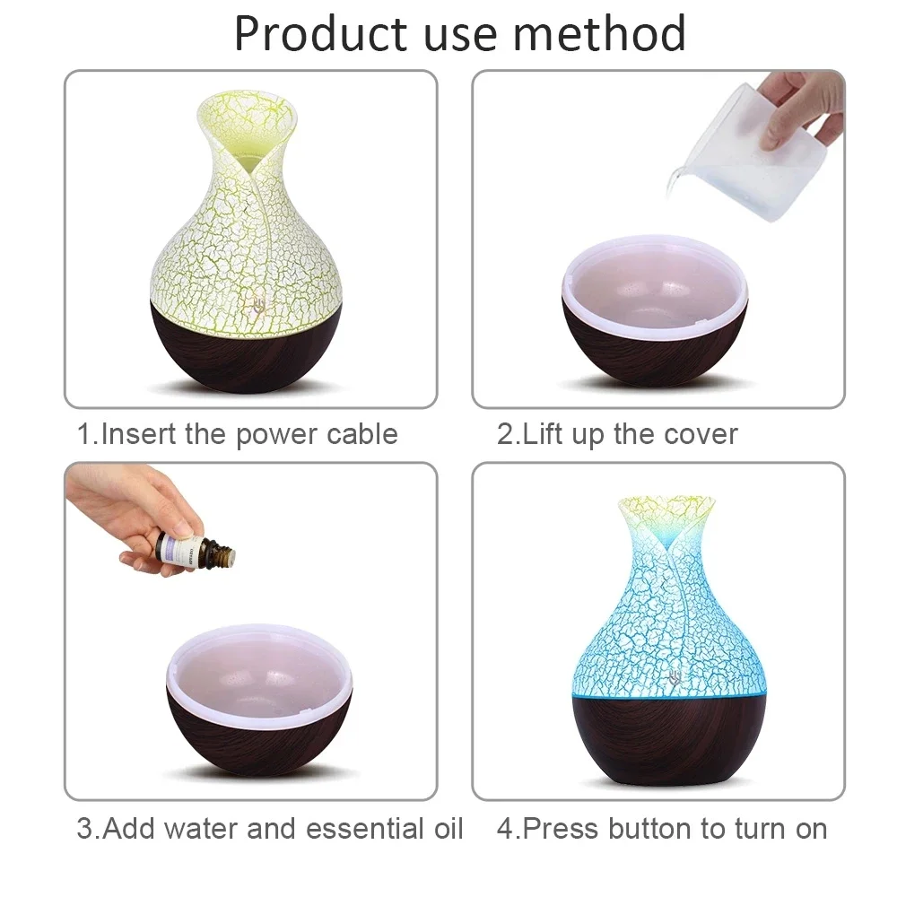 Humidifier Ultrasonic Aromatherapy Essential Oil Diffuser Cool Mist Sprayer Air Humificador Car Mist Maker Fogger USB Mini Car