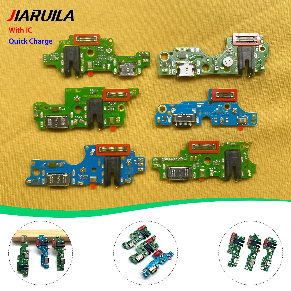 

NEW For Infinix Hot 10 Play Smart 9 Spark 30C 5G Hot 11 USB Charging Port Dock Charger Plug Connector Board Flex Cable