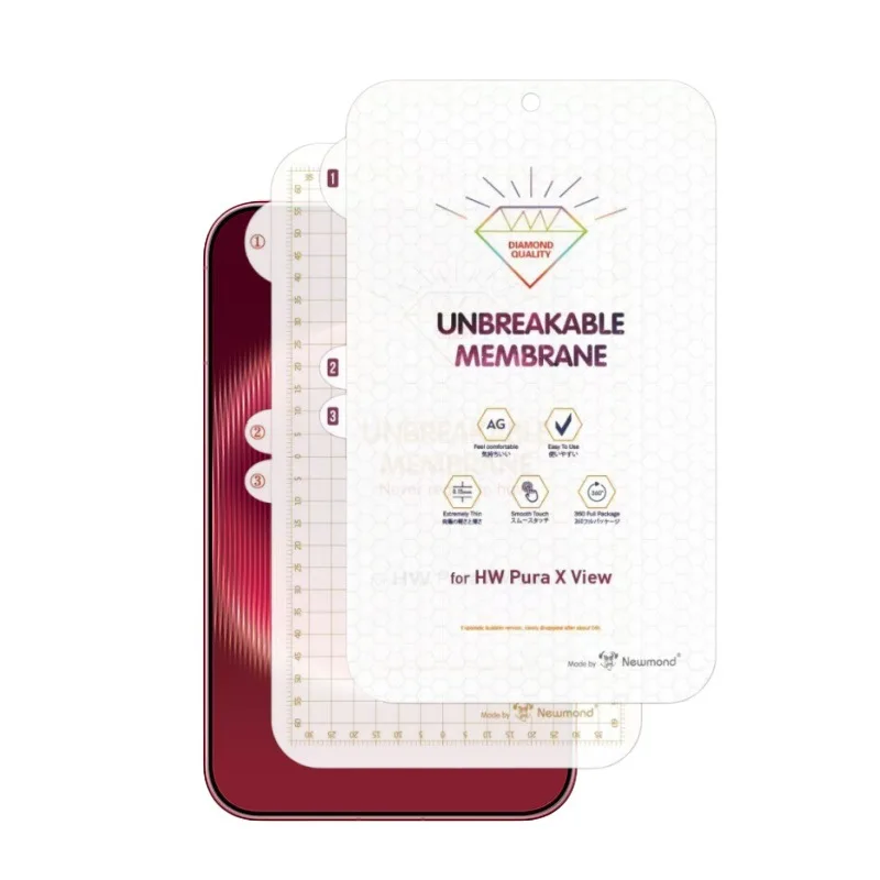 Matte Hydrogel Film For Huawei Pura X View Soft TPU Screen Protectors For Huawei PuraXView Front Protective Film
