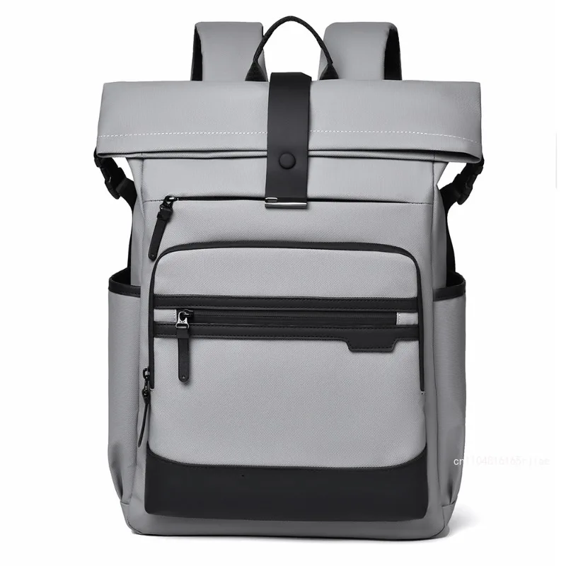 New Men's Backpack Business Commuting Premium Sense Computer Backpack Large Capacity Outdoor Lightweight Student Casual Backpack