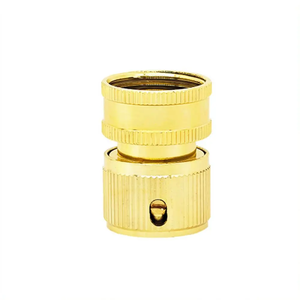 Efficient Aluminum Water Connector 3 4 Inch Female Thread Adapter Garden Irrigation Hose Spray Applicator Coupling Tool