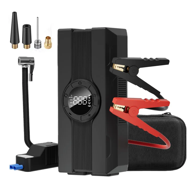 The New Listing Multifunctional Car Tire Inflator Automatic Air Pump With Smart Lap Clip